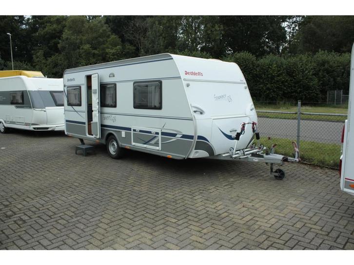 Dethleffs Summer Edition 500 DB Zeer ruime indeling, Caravans en Kamperen, Caravans, Bedrijf, tot en met 4, 1000 - 1250 kg, Rondzit