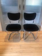 Gebr De Wit eettafel stoelen type 2011, Huis en Inrichting, Stoelen, Ophalen of Verzenden, Zo goed als nieuw, Wit