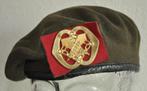 Nederlandse militaire baret Intendance, Verzamelen, Ophalen of Verzenden, Landmacht, Nederland, Helm of Baret