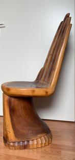 Uniek object: Buddha stoel / meditatiestoel, massief hout, Huis en Inrichting, Ophalen, Zo goed als nieuw