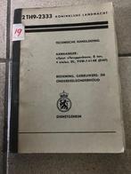 TH9-2333 aanhanger boot-, bruggenbouw 8 ton DAF ex Genie, Ophalen of Verzenden, Landmacht, Nederland, Boek of Tijdschrift