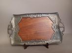 Urania tinnen dienblad uit Maastricht - Art Nouveau tin 1905, Ophalen of Verzenden