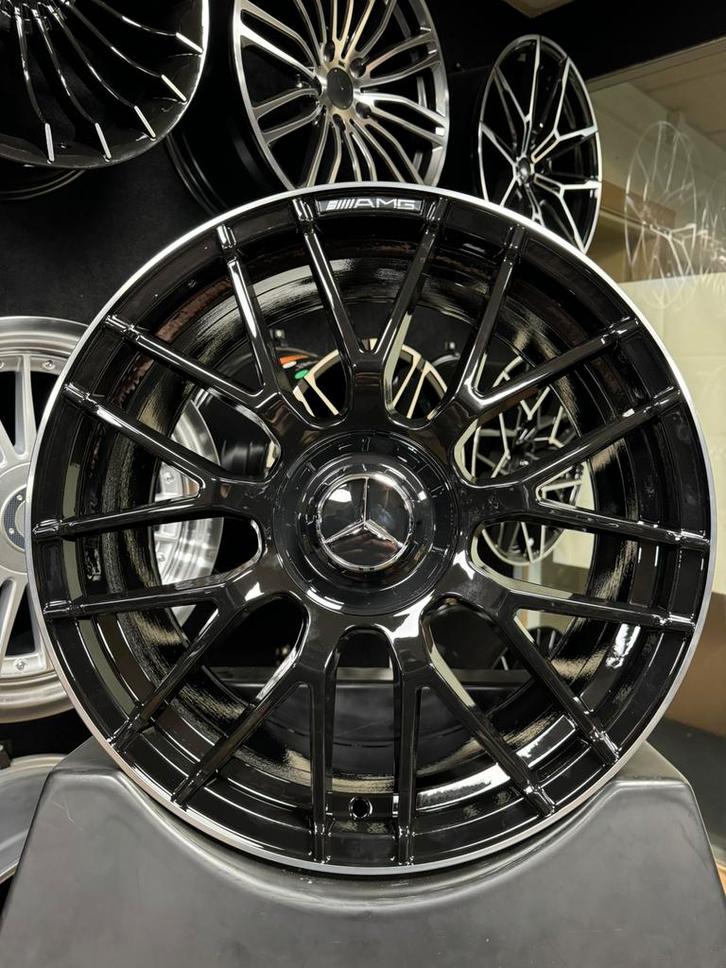 19 inch velgen voor Mercedes AMG look 5x112 A B C CLA KLASSE, Auto-onderdelen, Banden en Velgen, Velg(en), 19 inch, Personenwagen