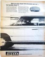 7 vintage advertenties Pirelli banden 1969-98 band Ronaldo, Ophalen of Verzenden, Gebruikt, Overige typen