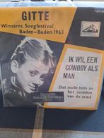 Ik wil een cowboy als man, Cd's en Dvd's, Vinyl | Nederlandstalig, Verzenden, Gebruikt, Overige formaten, Levenslied of Smartlap