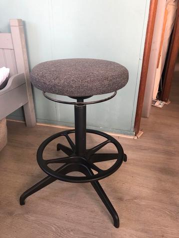 Ikea Lidkullen Zit Sta Kruk - Zwart/Donkergrijs beschikbaar voor biedingen