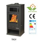 Houtkachels 7-8 kW (ev. met oven), Ophalen of Verzenden, Vrijstaand, Hout, Nieuw
