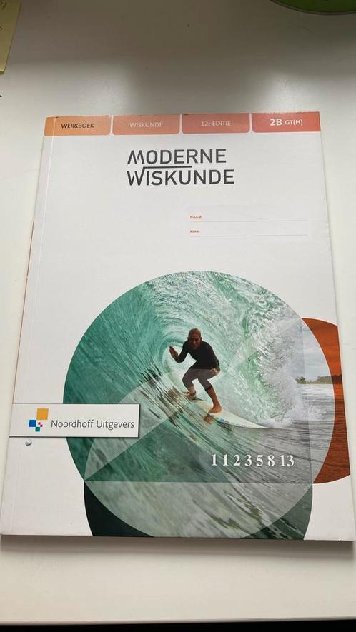 Moderne Wiskunde 12 ed vmbo-gt/havo 2B werkboek, Boeken, Schoolboeken, Nieuw, Nederlands, Overige niveaus, Ophalen of Verzenden