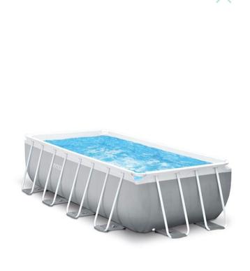 Intex Prism frame zwembad + toebehoren (400x200x100 cm)