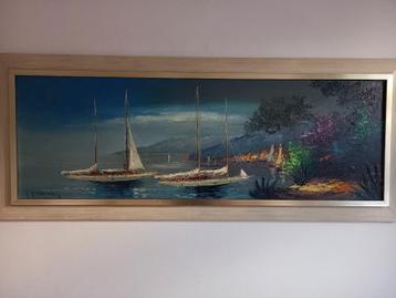 schilderij van Peter Brouwer (1935-2010) beschikbaar voor biedingen