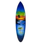 Sea Life - Surfboard Decoratie Surfplank 100 cm Hout, -, -, Nieuw, Ophalen of Verzenden