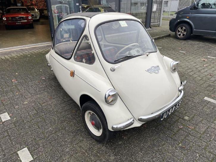 Trojan 604, Auto's, Oldtimers, Te koop, Overige merken, Benzine, Overige carrosserieën, Origineel Nederlands, Wit