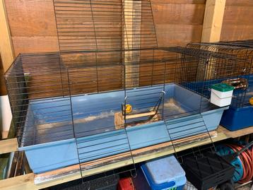 Grote konijnkooi beschikbaar voor biedingen