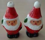 2 kaarsen kerstman, Minder dan 25 cm, Ophalen of Verzenden, Zo goed als nieuw, Kaars