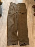 Canadese broek 1945, Ophalen of Verzenden, Landmacht, Engeland, Kleding of Schoenen
