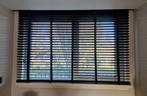 Zwarte houten jaloezieën - 200x150 cm, Ophalen, Gebruikt, 100 tot 150 cm, 200 cm of meer