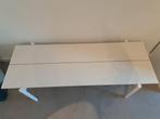 Halbank / kastenkamer bank gebroken wit, Ophalen, Zo goed als nieuw, Rechthoekig, 125 cm of meer