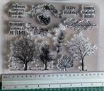 verzamel clear stamps herfst, Hobby en Vrije tijd, Stempelen, Ophalen of Verzenden, Nieuw, Clearstamp