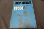 Honda CB500 fours 1972 motorcycle shop manual handboek CB, Ophalen of Verzenden, Honda