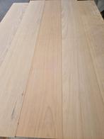 32M2 hardhouten Duo-plank parket beuken, Doe-het-zelf en Verbouw, Vloerdelen en Plavuizen, 150 cm of meer, Parket, Gebruikt, Ophalen of Verzenden
