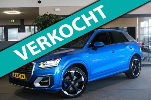 Audi Q2 1.4 TFSI Automaat 2x S-line Pano Navi Cruise PDC Cam, Auto's, Audi, Bedrijf, Te koop, Q2, ABS, Achteruitrijcamera, Airbags