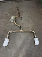 Milltek Non-Resonated Uitlaat Golf 7.5 GTI/TCR 100mm Tips, Ophalen, Gebruikt, Volkswagen