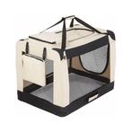 Reisbench beige / inklapbare bench XXL /  Topmast, Dieren en Toebehoren, Hondenbenches, Ophalen, Gebruikt