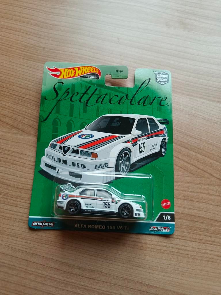 Hot wheels Alfa Romeo 155 V6 TI, Hobby en Vrije tijd, Modelauto's | Overige schalen, Ophalen of Verzenden, Nieuw, Auto