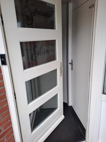 Mooie Voordeur met Glaspanelen beschikbaar voor biedingen