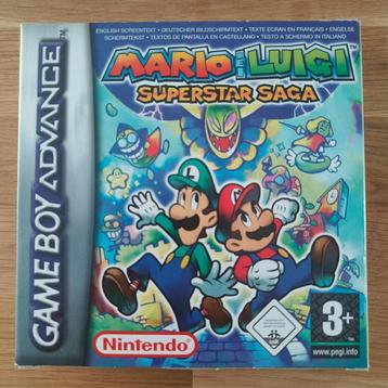 Mario & Luigi Superstar Saga voor Nintendo GBA beschikbaar voor biedingen