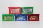 Pokémon Emerald,Firered,Sapphire,Leafgreen,Ruby GBA / GBC, Vanaf 3 jaar, Avontuur en Actie, Ophalen of Verzenden, 3 spelers of meer