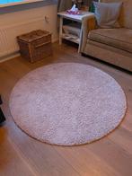 Roze Ikea vloerkleed - 130cm, Huis en Inrichting, Ophalen, Gebruikt, Rond, Overige kleuren