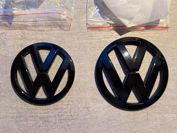 Volkswagen emblemen zwart | NIEUW! beschikbaar voor biedingen