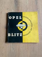 Boek - Opel Blitz - programma 1937, Gelezen, Ophalen of Verzenden, Opel