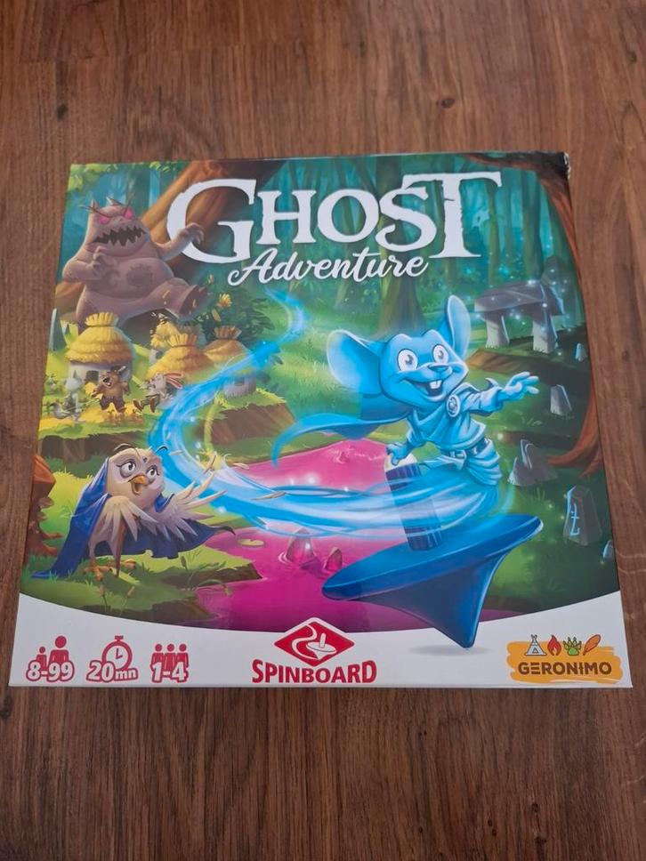Ghost Adventure gezelschap spel bordspel
In bijna Nieuwstaat, Hobby en Vrije tijd, Gezelschapsspellen | Bordspellen, Ophalen of Verzenden