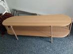 Salon tafel, Huis en Inrichting, Tafels | Salontafels, 100 tot 150 cm, Zo goed als nieuw, Minder dan 50 cm, Rechthoekig