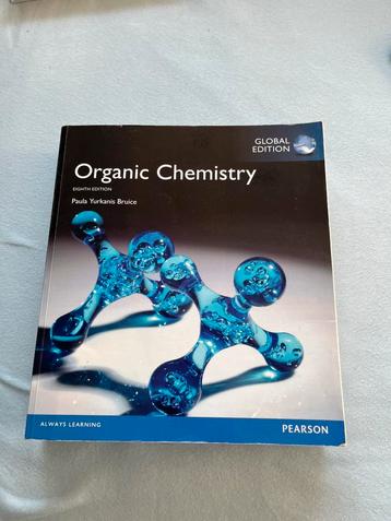 Organic Chemistry Bruice eight edition (achtste druk) beschikbaar voor biedingen