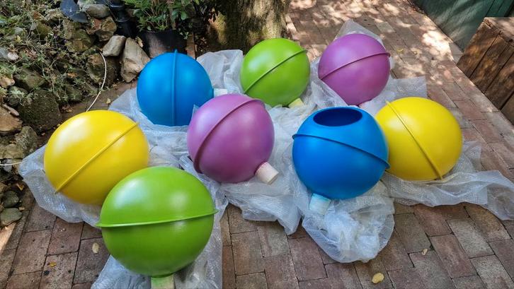 Gekleurde bollen, diameter 50 cm, 8 stuks, Hobby en Vrije tijd, Knutselen, Nieuw, Overige typen, Ophalen