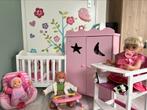 Poppenspeelgoed•kledingkast•bed•stoeltjes•zie foto’s, Kinderen en Baby's, Speelgoed | Poppen, Ophalen, Gebruikt, Overige typen
