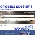 W205 S205 ZIJSKIRT LINKS RECHTS Mercedes C Klasse WIT DORPEL