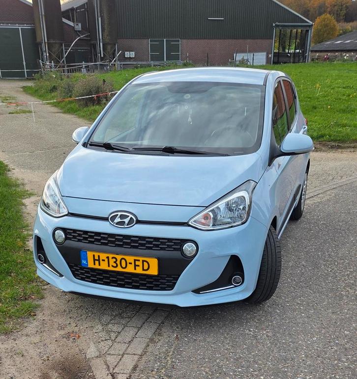 Hyundai i10 Premium 2020 Blauw 21.180km., Auto's, Hyundai, Particulier, i10, ABS, Airbags, Airconditioning, Android Auto, Apple Carplay