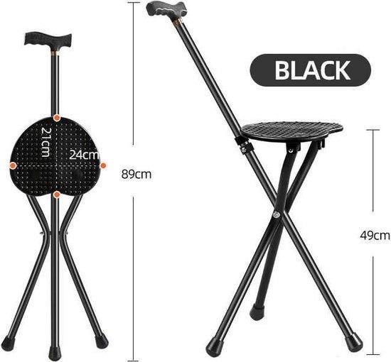 Wandelstok met zitje, Diversen, Wandelstokken, Nieuw, Opvouwbaar, Ophalen of Verzenden