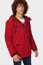 Gewatteerde jas rood XXL, C&A, Ophalen of Verzenden, Zo goed als nieuw, Maat 46/48 (XL) of groter