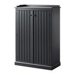 Black scandi wooden dresser | Multipurpose, Huis en Inrichting, Kasten | Dressoirs, Ophalen, Teakhout, 50 tot 100 cm, Zo goed als nieuw