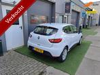 Renault Clio 0.9 TCe Expression 2014 Airco Navi Cruise NAP, Auto's, Stof, Gebruikt, 540 kg, Wit