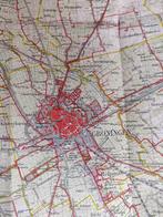 Plattegrond, Boeken, Atlassen en Landkaarten, Gelezen, Ophalen of Verzenden, Landkaart, 1800 tot 2000