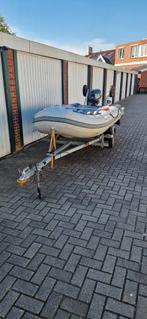 Vetus boot + motor + trailer +veel accessoires, Watersport en Boten, Rubberboten, Aluminium, Zo goed als nieuw, Benzine, Minder dan 70 pk