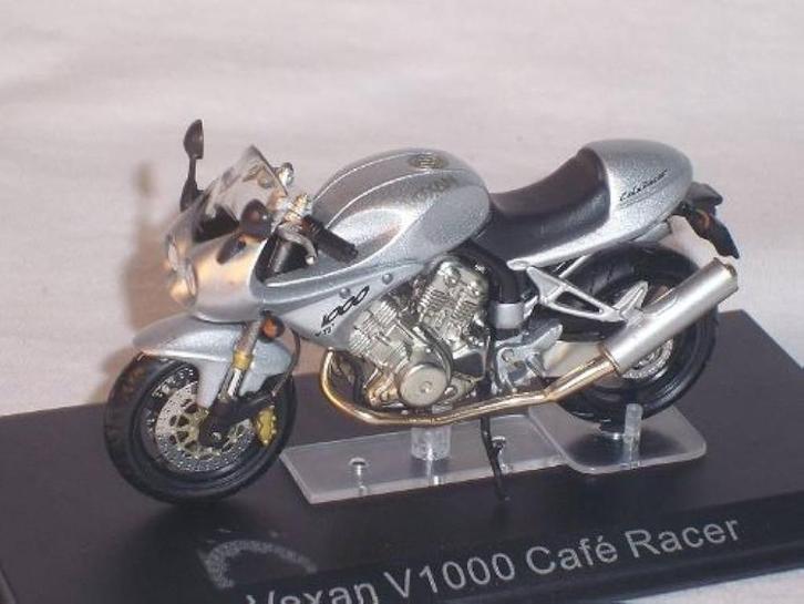 5586: Voxan V 1000 Cafe racer - Atlas 1:24, Hobby en Vrije tijd, Modelauto's | 1:24, Zo goed als nieuw, Motor, Overige merken
