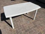 Tuintafel 130x80, Ophalen, Gebruikt, Rechthoekig