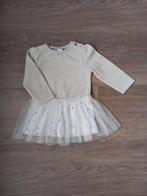 Langen mouwen jurkje met wit tutu rokje van c&a maat 86., Kinderen en Baby's, Babykleding | Maat 86, Jurkje of Rokje, C&A, Meisje